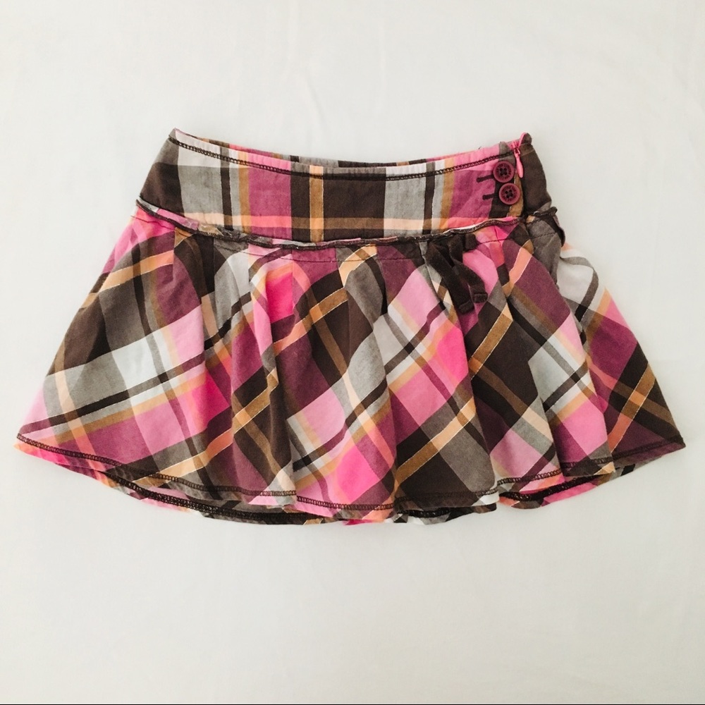 Limited Too Girls Plaid Skirt